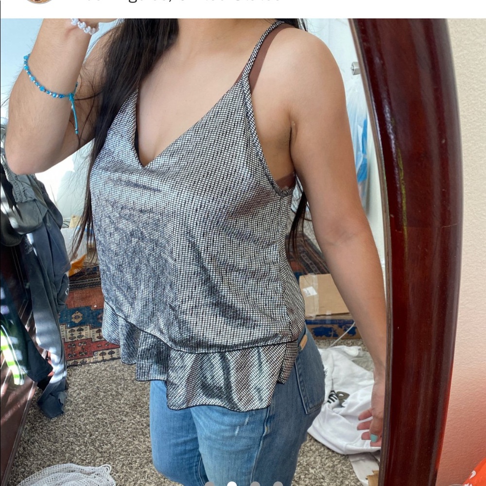 Silver sequin top - Picture 2 of 4